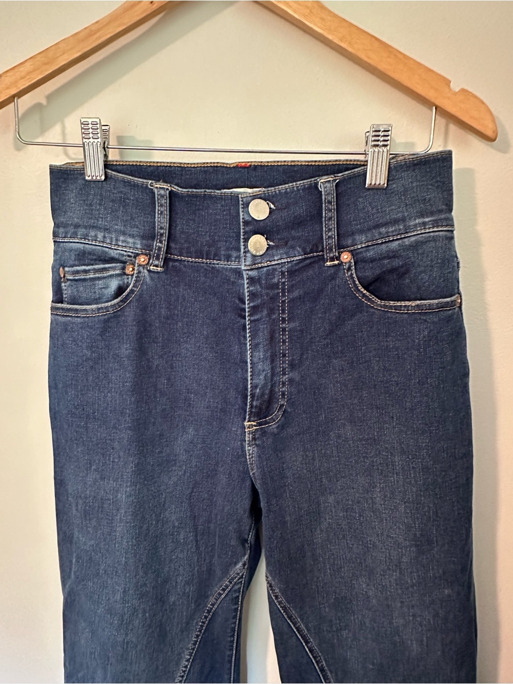 Alice and Olivia Beautiful bell bottom jeans blue 28 - Picture 4 of 7
